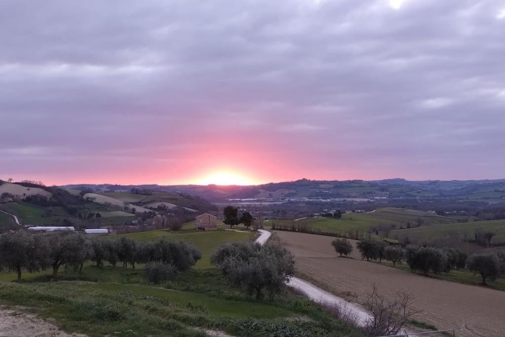 Apartmán Casal Del Sole - Il Gelso Montefelcino Exteriér fotografie