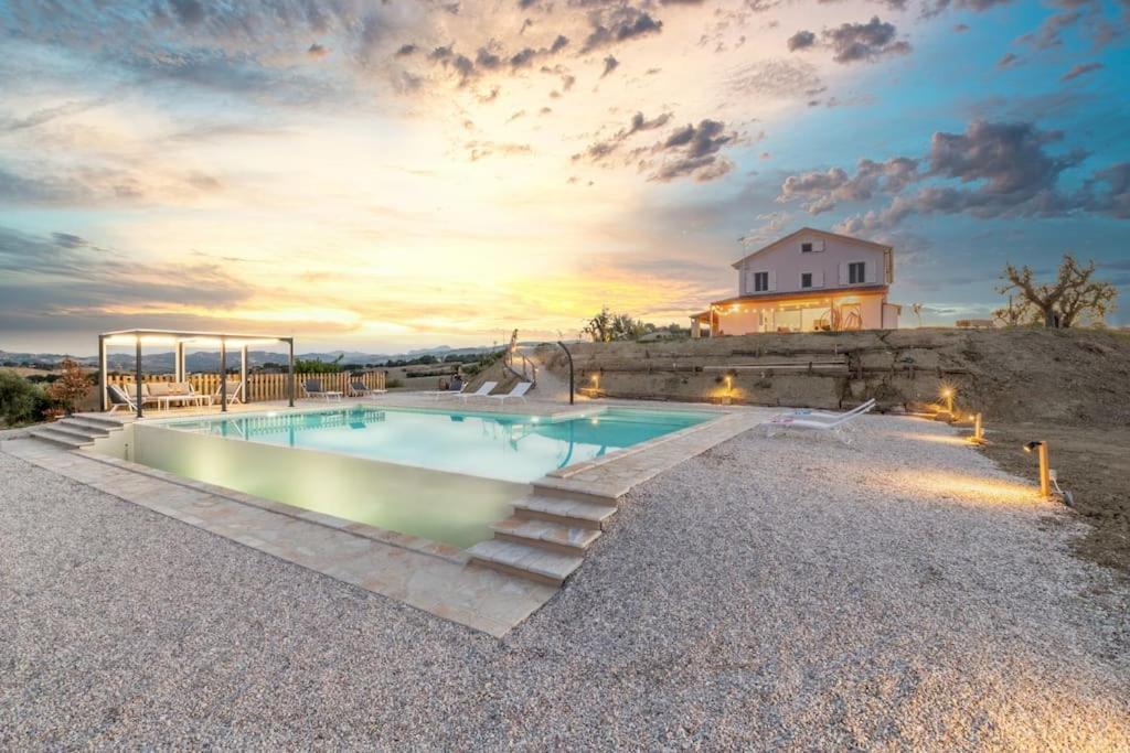 Apartmán Casal Del Sole - Il Gelso Montefelcino Exteriér fotografie