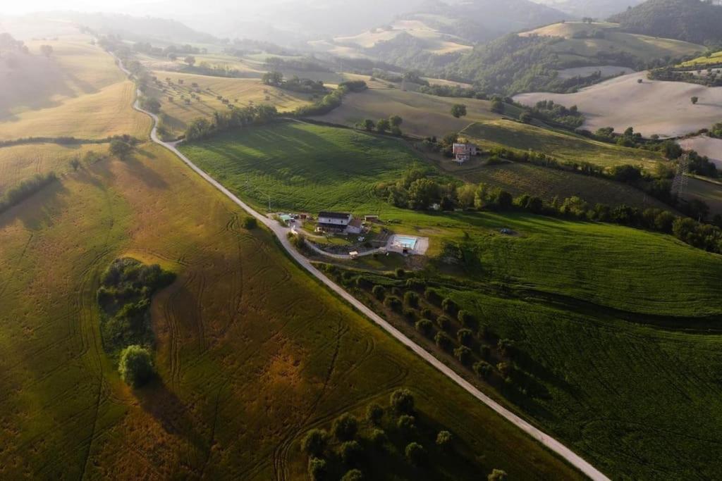 Apartmán Casal Del Sole - Il Gelso Montefelcino Exteriér fotografie