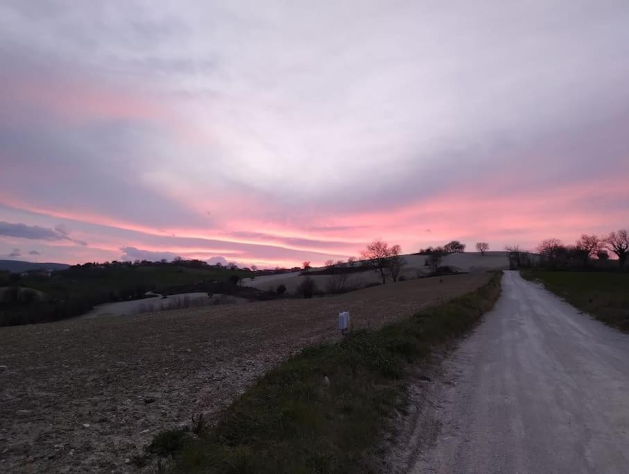 Apartmán Casal Del Sole - Il Gelso Montefelcino Exteriér fotografie