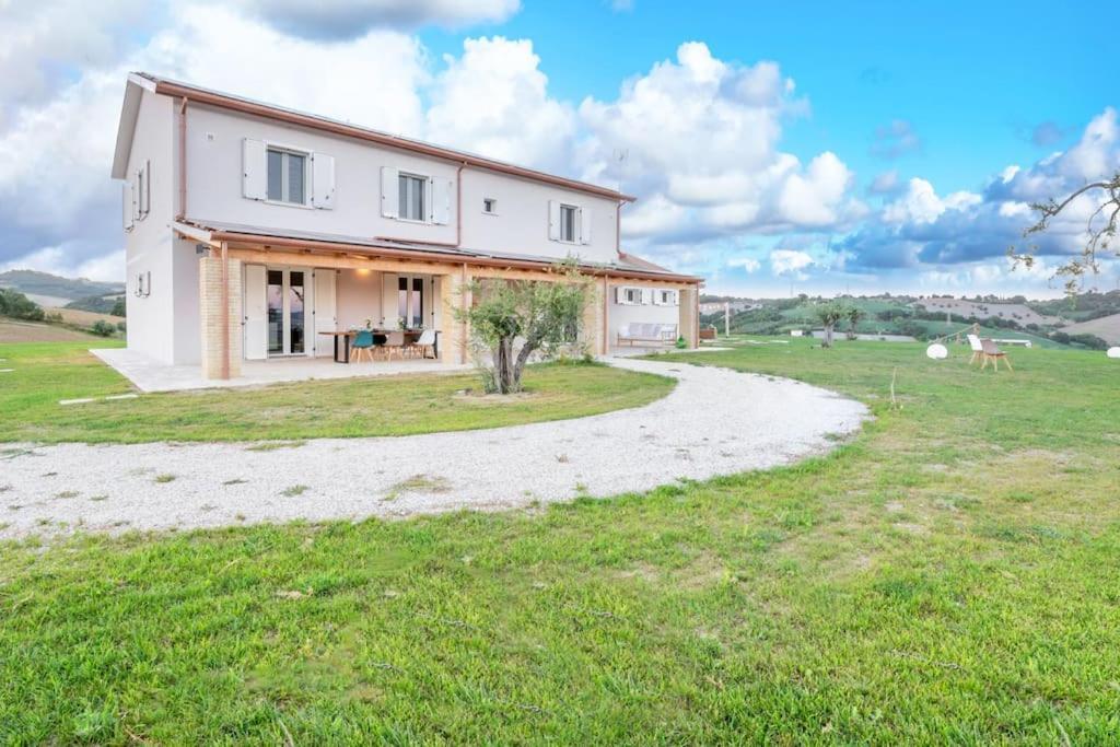 Apartmán Casal Del Sole - Il Gelso Montefelcino Exteriér fotografie