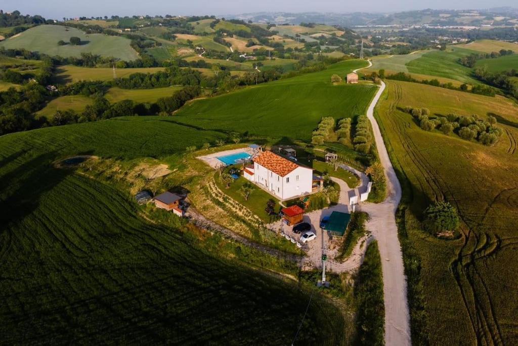 Apartmán Casal Del Sole - Il Gelso Montefelcino Exteriér fotografie